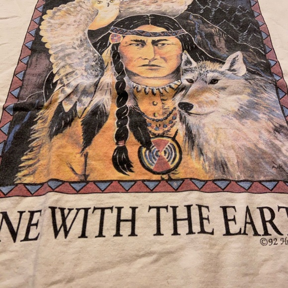 1992 One with Earth T shirt - Picture 3 of 5